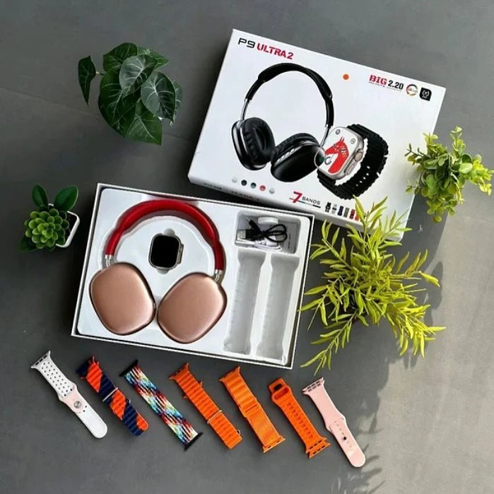 Combo de auriculares más reloj el regalo perfecto