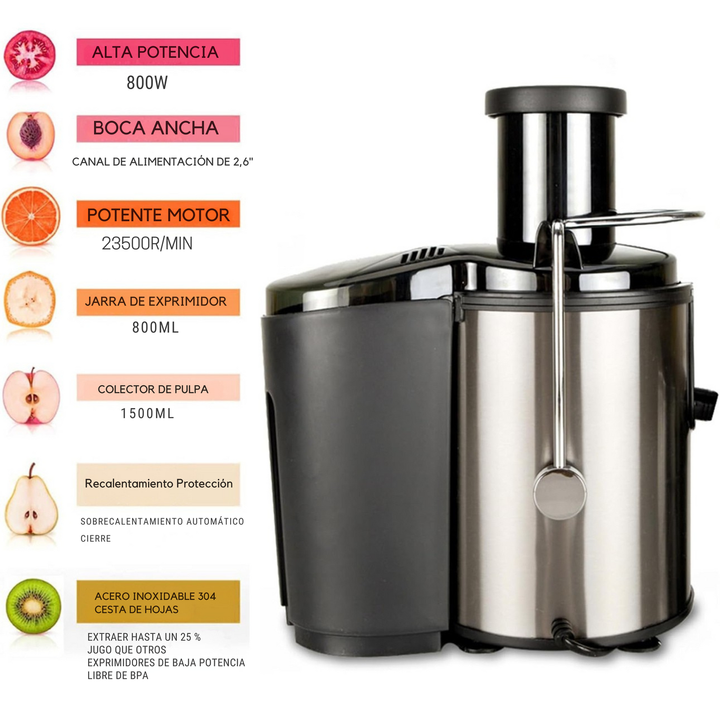 Extractor de jugo