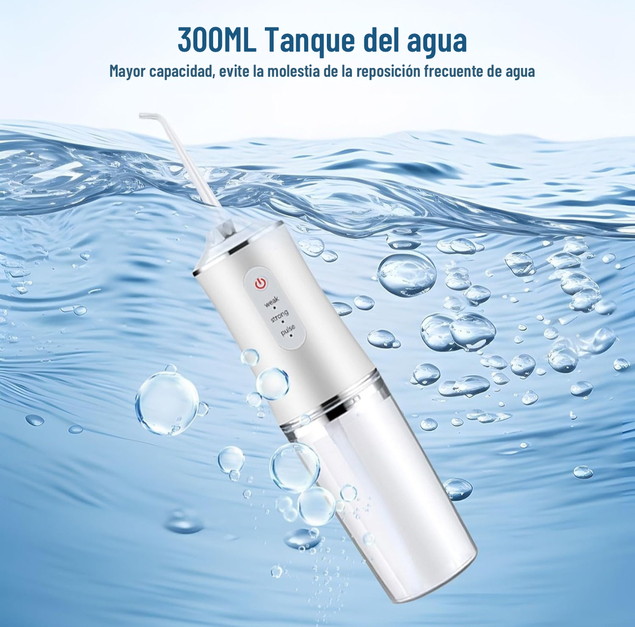 Irrigador dental ideal para una limpieza profunda, mal aliento y gingivitis