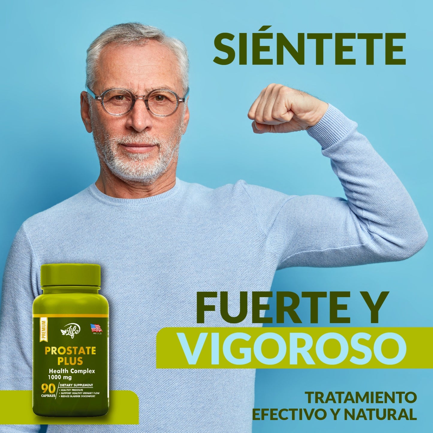 Recupera tu bienestar masculino con PRÓSTATE PLUS