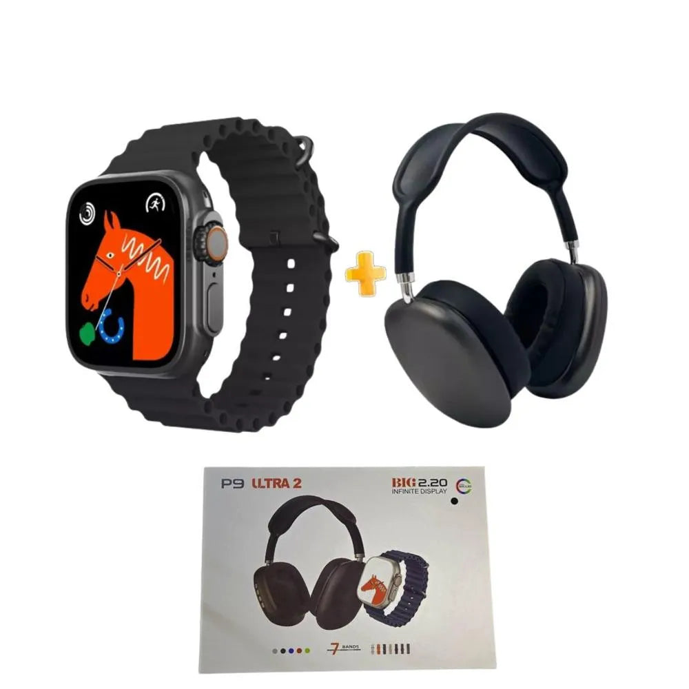 Combo de auriculares más reloj el regalo perfecto