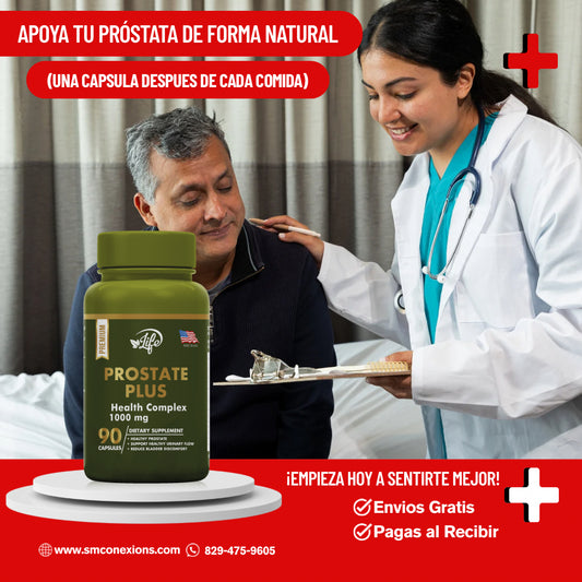Recupera tu bienestar masculino con PRÓSTATE PLUS