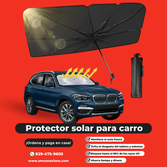 Sombrilla para interior de vehículos🚗