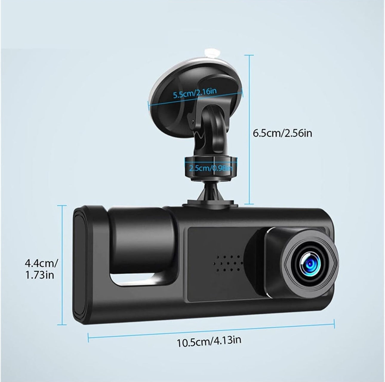 Cámara Dash Cam capta todo lo que pasa con tu vehículo en el camino