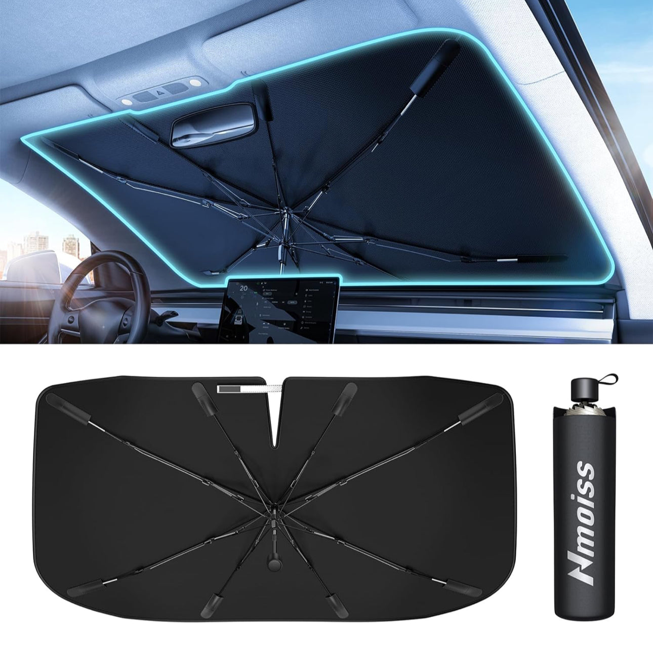 Organizador plegable para baúl carro (Para sol totalmente Gratis) por la compra