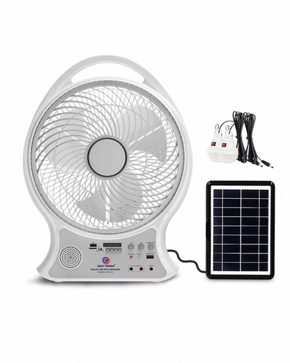 Abanico Solar Recargable