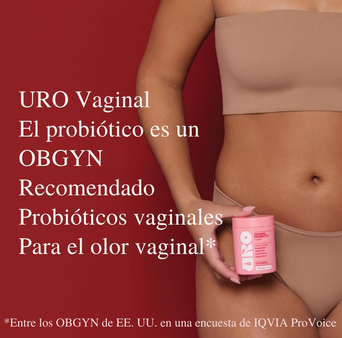 Probióticos vaginales
para un olor y un pH saludables*