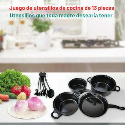 Kit de Cocina de 13 Piezas – ¡Todo lo que necesitas con -30% de descuento!