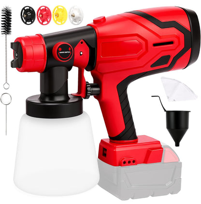 Pistola portátil para pintar de 48v