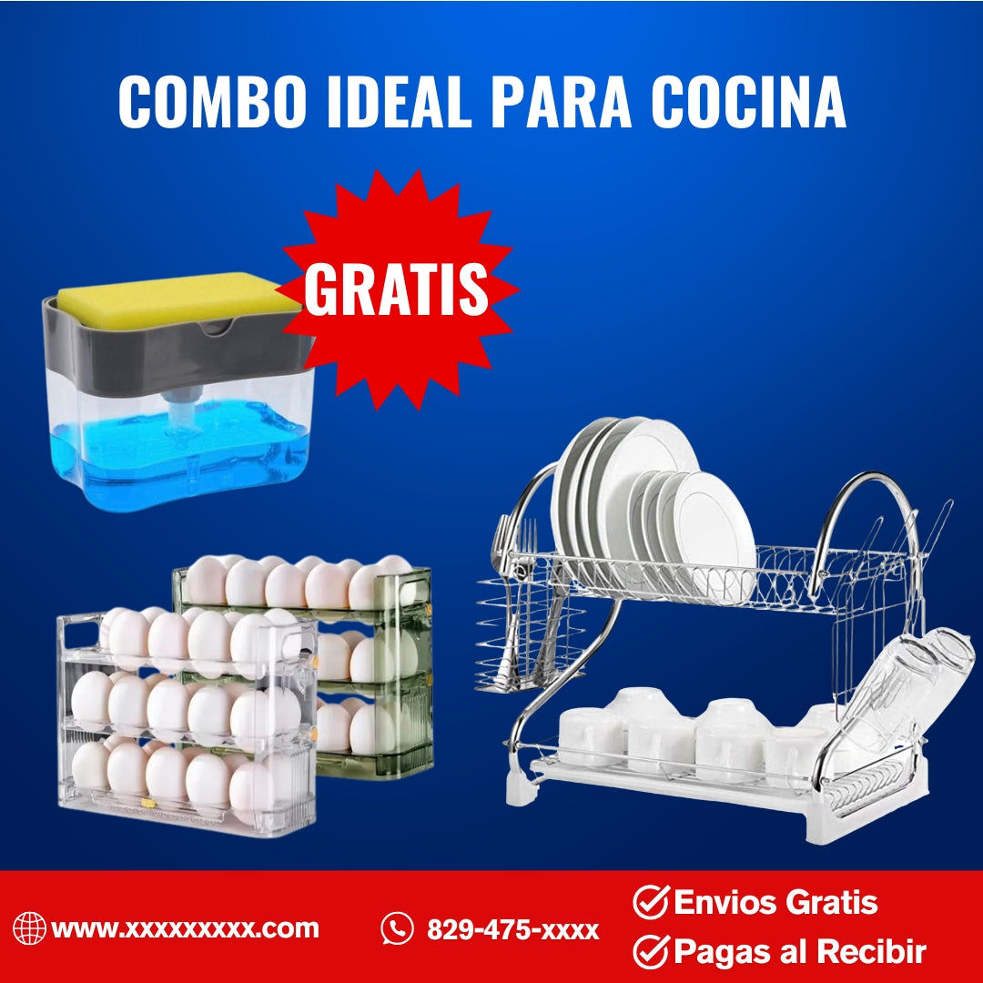 COMBO IDEAL PARA LA COCINA