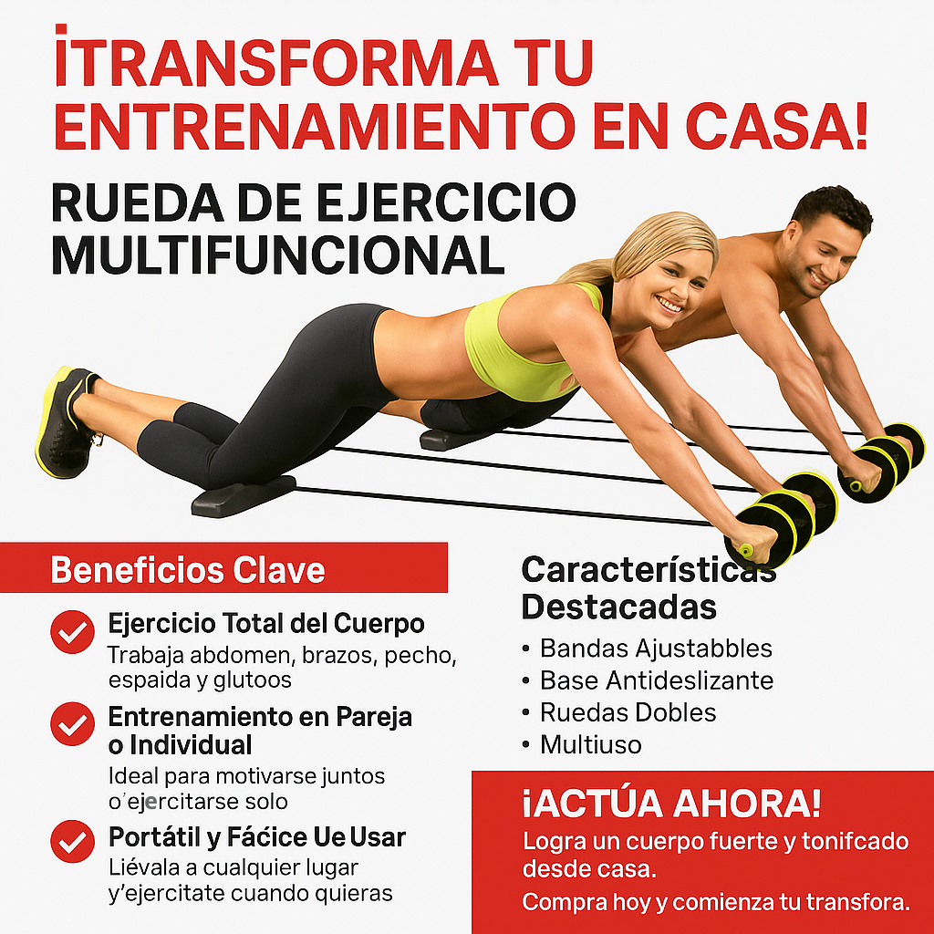 Rueda de ejercicio Multifuncional