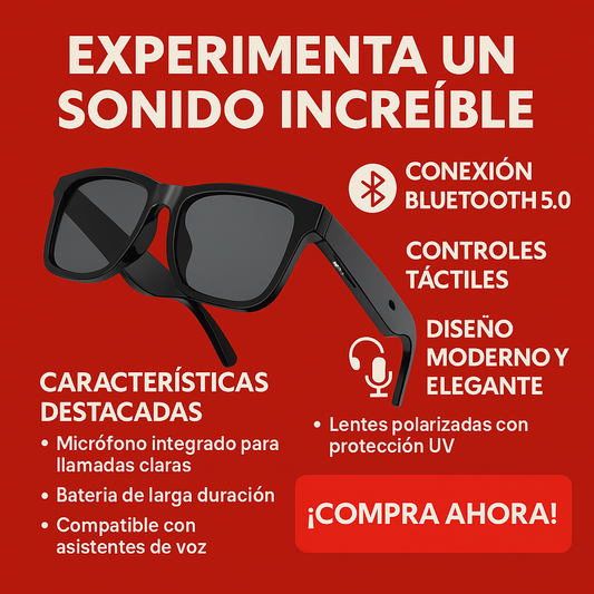 Lentes inteligentes elegancia y tecnología a la vez